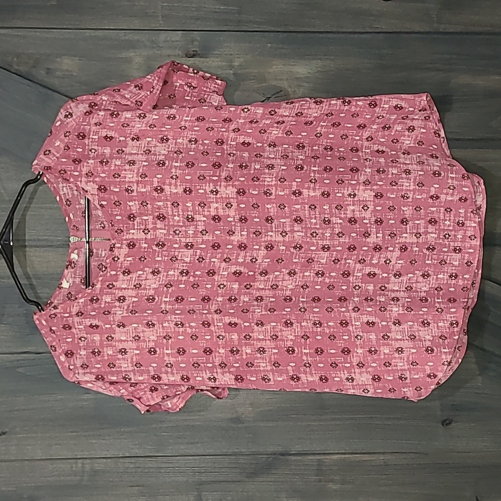 Blouse short sleeve
